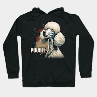 Poodle Pomp Canine Charm, Tee Trendsetter Extravaganza Hoodie